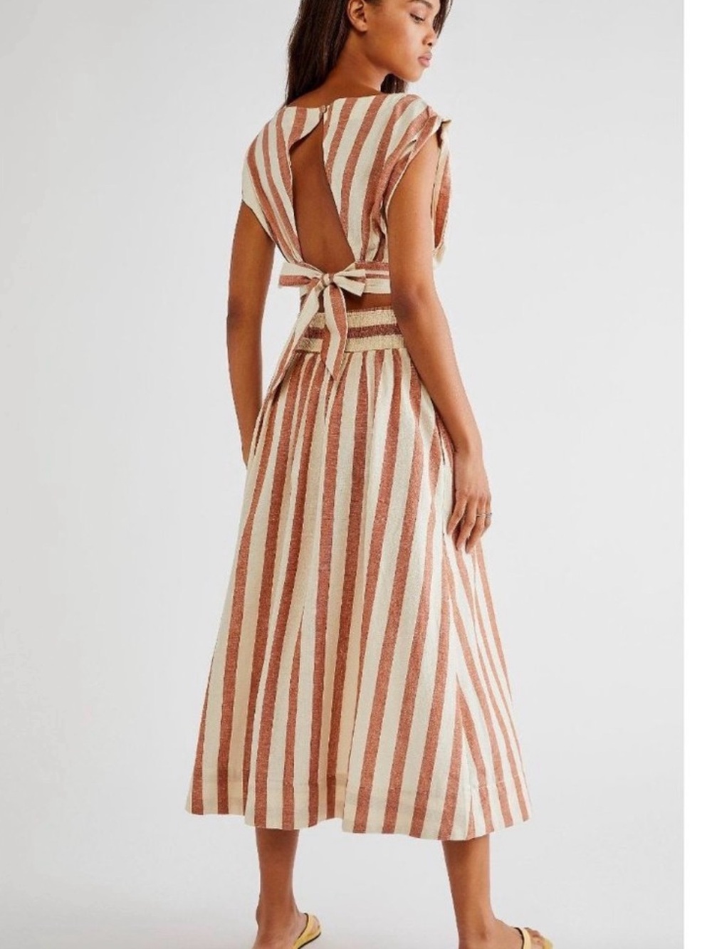 Free People Whatta Sight Two Piece Skirt Set Size M - Picture 2 of 6
